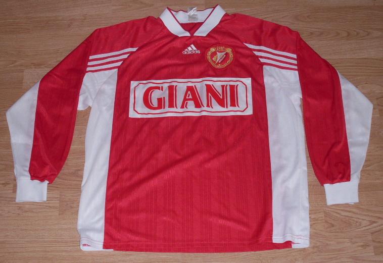 maillots widzew Łódź domicile 1999-2000 rétro