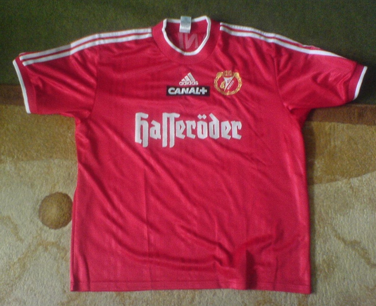 maillots widzew Łódź domicile 2001-2002 pas cher