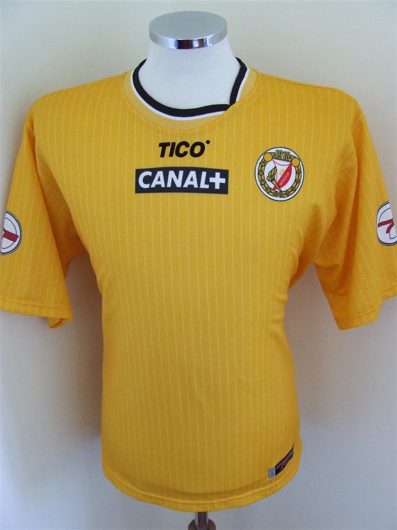 maillots widzew Łódź third 2003-2004 rétro