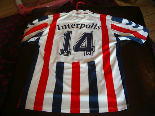 maillots willem ii domicile 1994-1995 pas cher