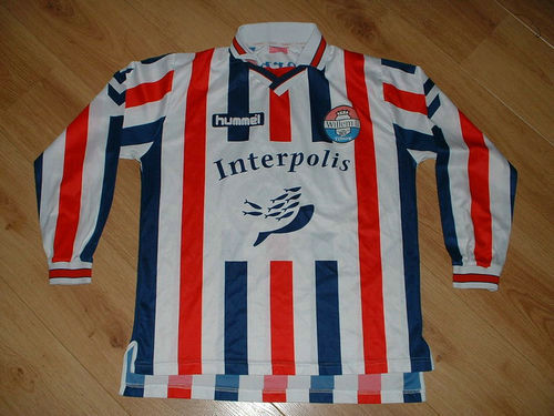 maillots willem ii domicile 1998-1999 pas cher