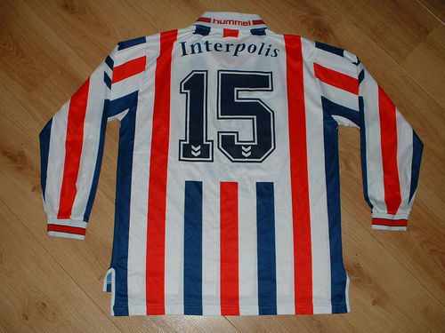 maillots willem ii domicile 1998-1999 pas cher