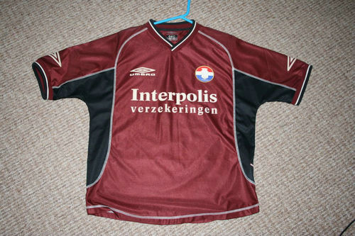 maillots willem ii exterieur 2001-2002 pas cher