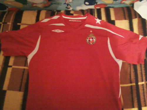 maillots wisła kraków domicile 2009-2010 pas cher