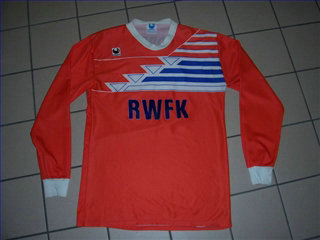 maillots wuppertaler sv domicile 1990-1991 rétro