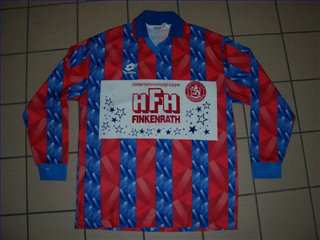 maillots wuppertaler sv domicile 1993-1994 rétro