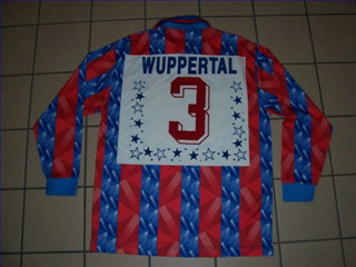 maillots wuppertaler sv domicile 1993-1994 rétro