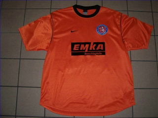 maillots wuppertaler sv exterieur 2004-2005 rétro