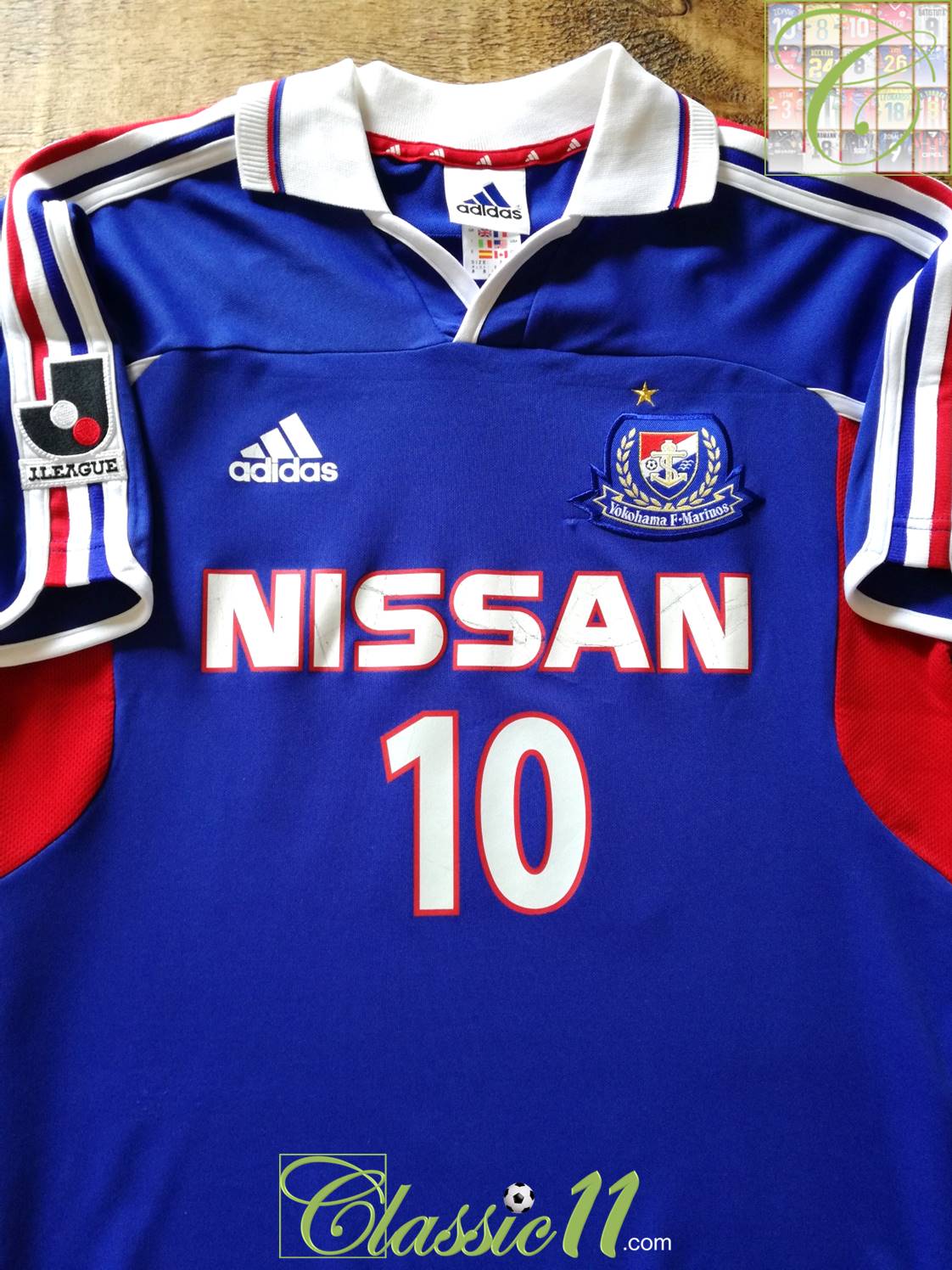 maillots yokohama f·marinos domicile 2001-2002 pas cher